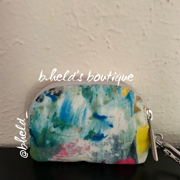 lululemon Dual Pouch Wristlet in No Limits White Multi/Vapor One Size New NWT - Picture 3 of 16